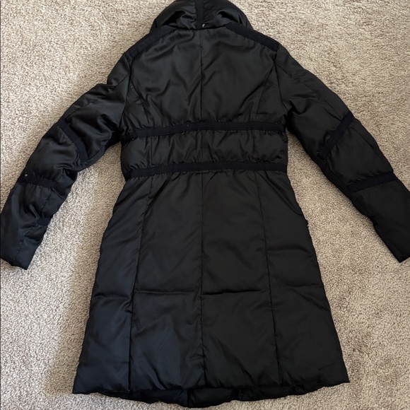 Hilary Radley Black Puffer Jacket with Hood - Picture 4 of 4